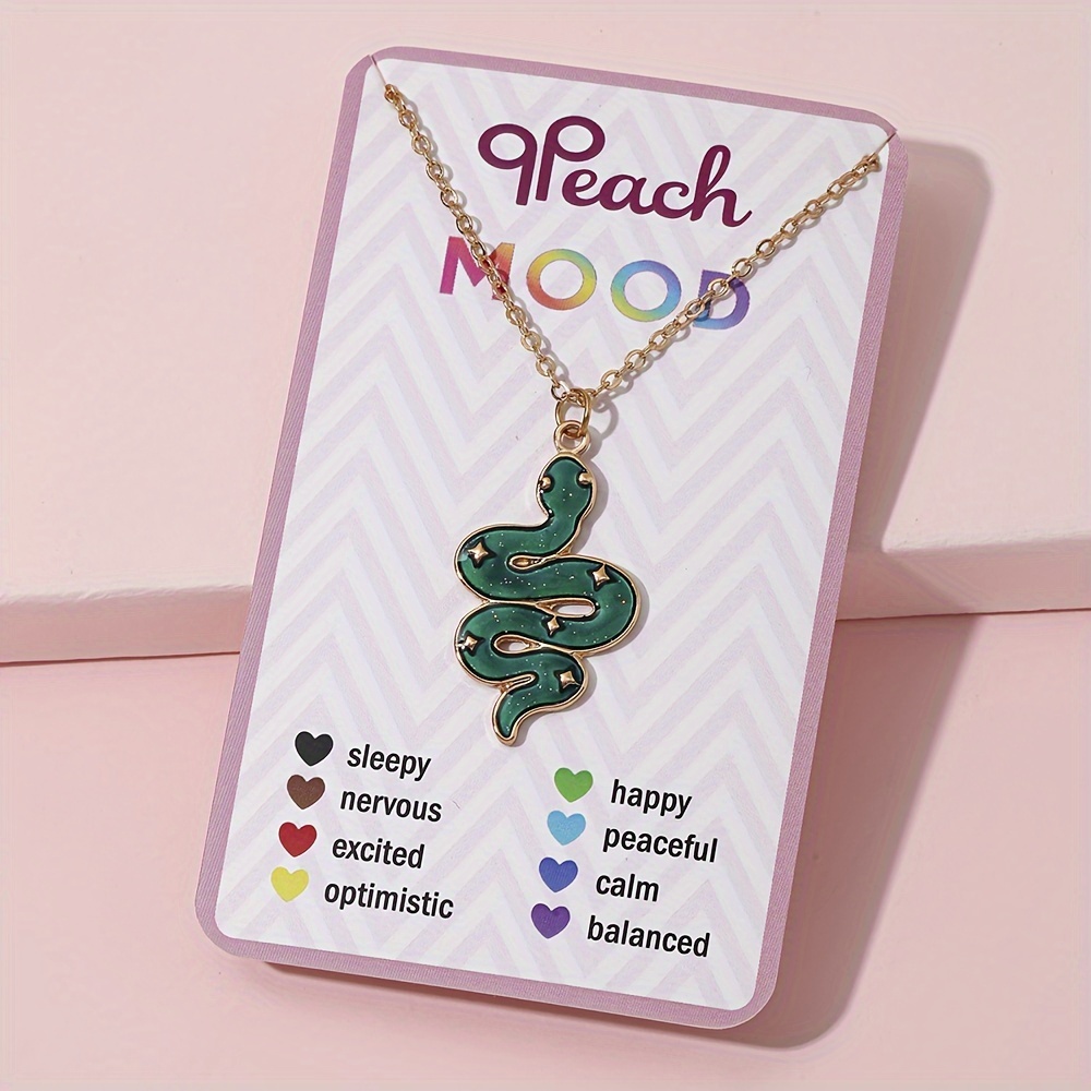 Novelty Temperature Changing Necklace for Girls
